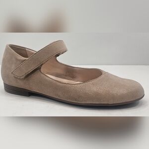 Elegant Tan Mary Jane Flats ARA SIENNA SAND 08 FLATS SIZE 9 PERFECT LIKE NEW
